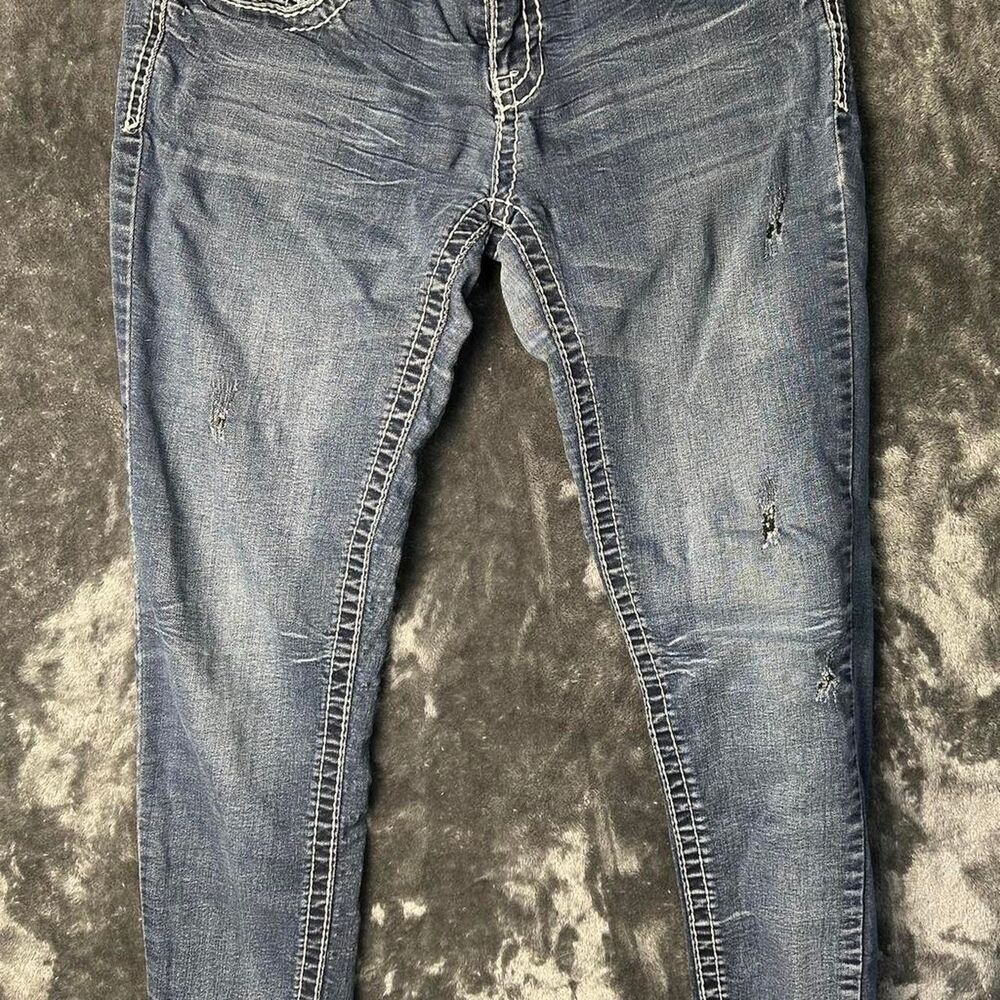 Unbranded Women's Blue and Navy Jeans